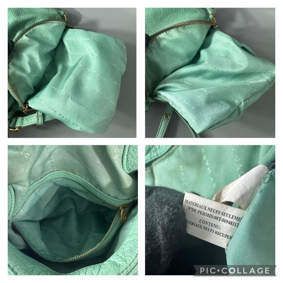 Marc By Marc Jacobs Mint Green Leather Mini Q Natasha Shoulder Bag - Picture 13 of 15